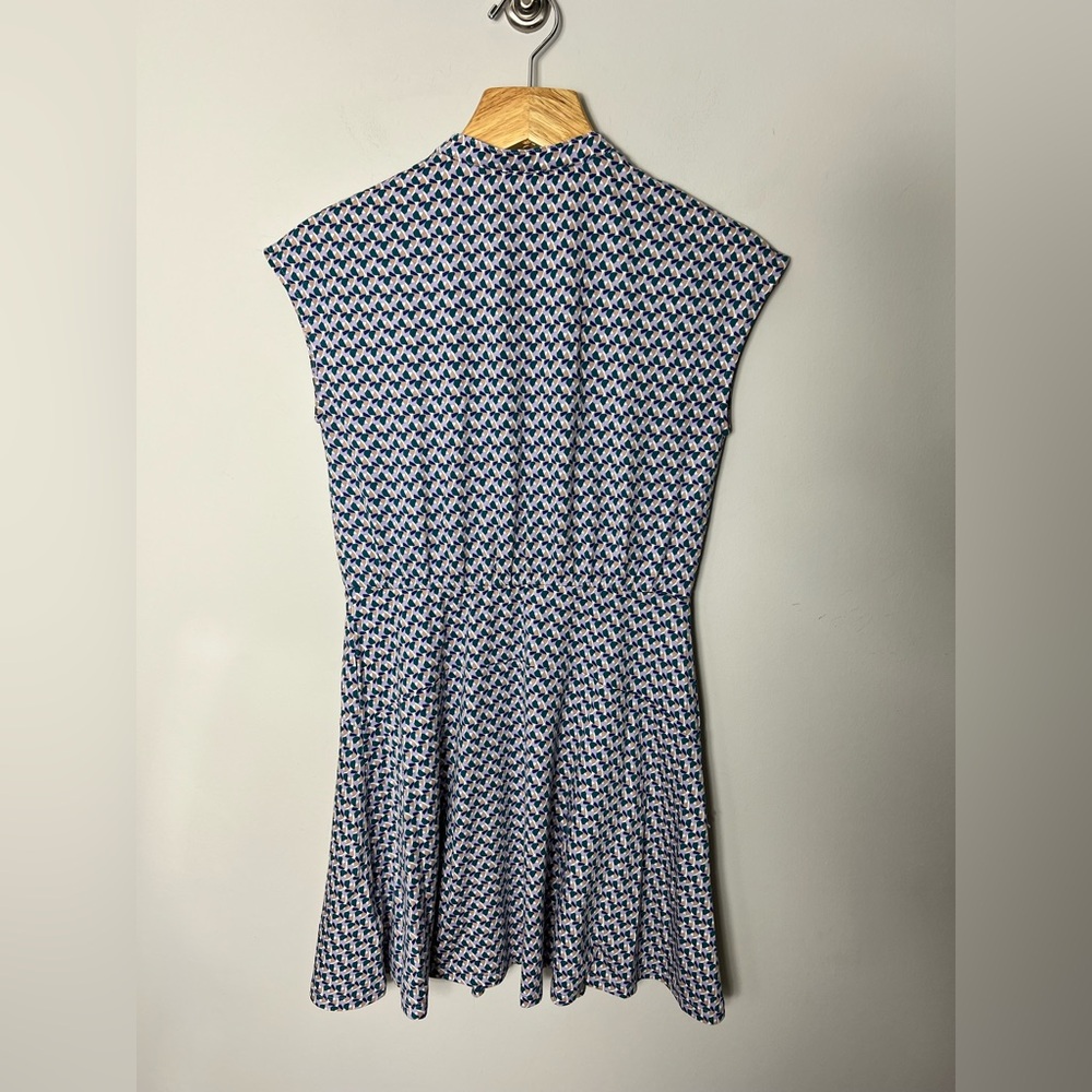 Boden Cotton Modal Printed Easy Jersey Knit Dress Sleeveless Size 4P 1020 - Picture 8 of 9